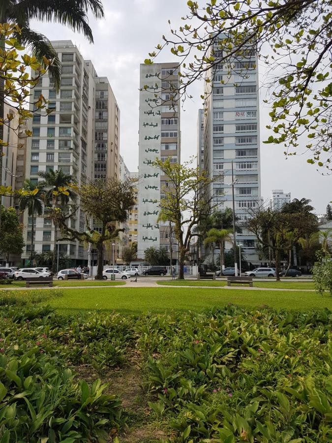 Apartamento Em Frente A Praia Do Embare - Santos Exterior photo